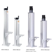 HL Laser Lift Table Z Axis Lifting Column H 500 800mm For Fiber Marking Machine