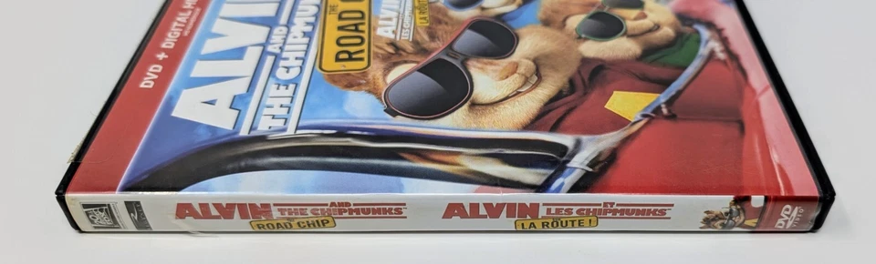 Alvin and the Chipmunks: The Road Chip DVD (2015) - Region 1 - FR/EN/ES- VG+ - Image 2 of 4