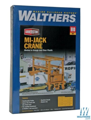 Walthers 933-3122 MI-JACK Translift(R) Intermodal Crane Kit HO Scale Train - Picture 1 of 2