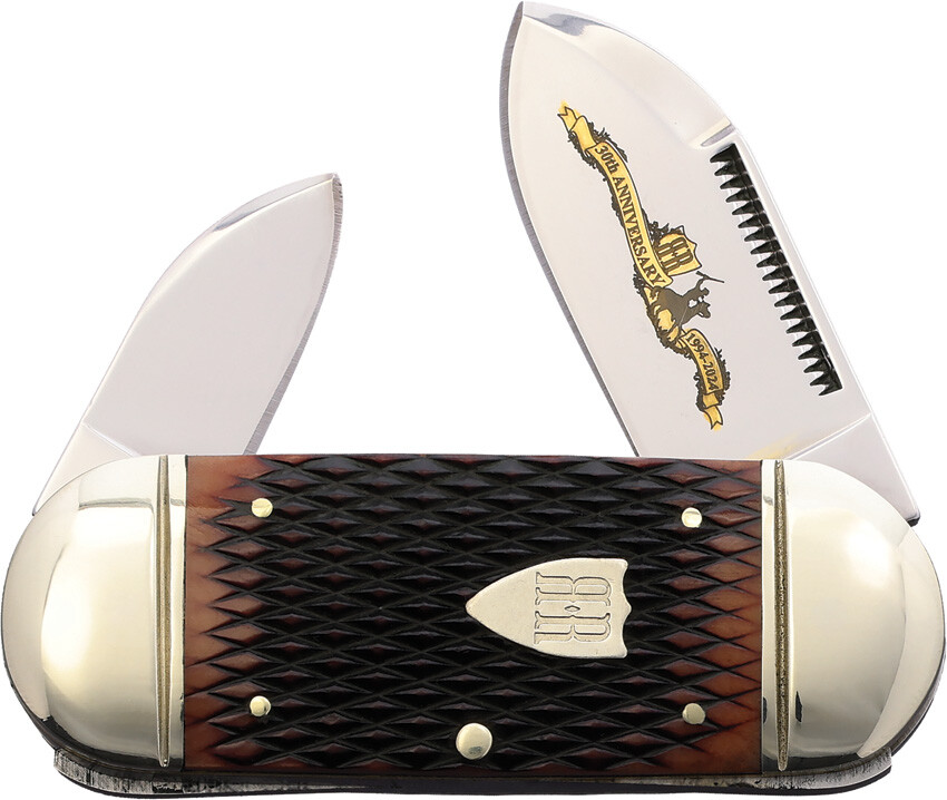 Rough Ryder 30th Anniversary Small Sunfish Brown Folding Rough Ryder 30th Anniversary Small Sunfish Brown Folding