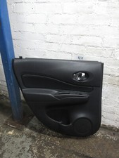 2016 NISSAN NOTE ACENTA E12 1.2 PETROL MK2 5DRS MPV REAR LEFT DOOR CARD