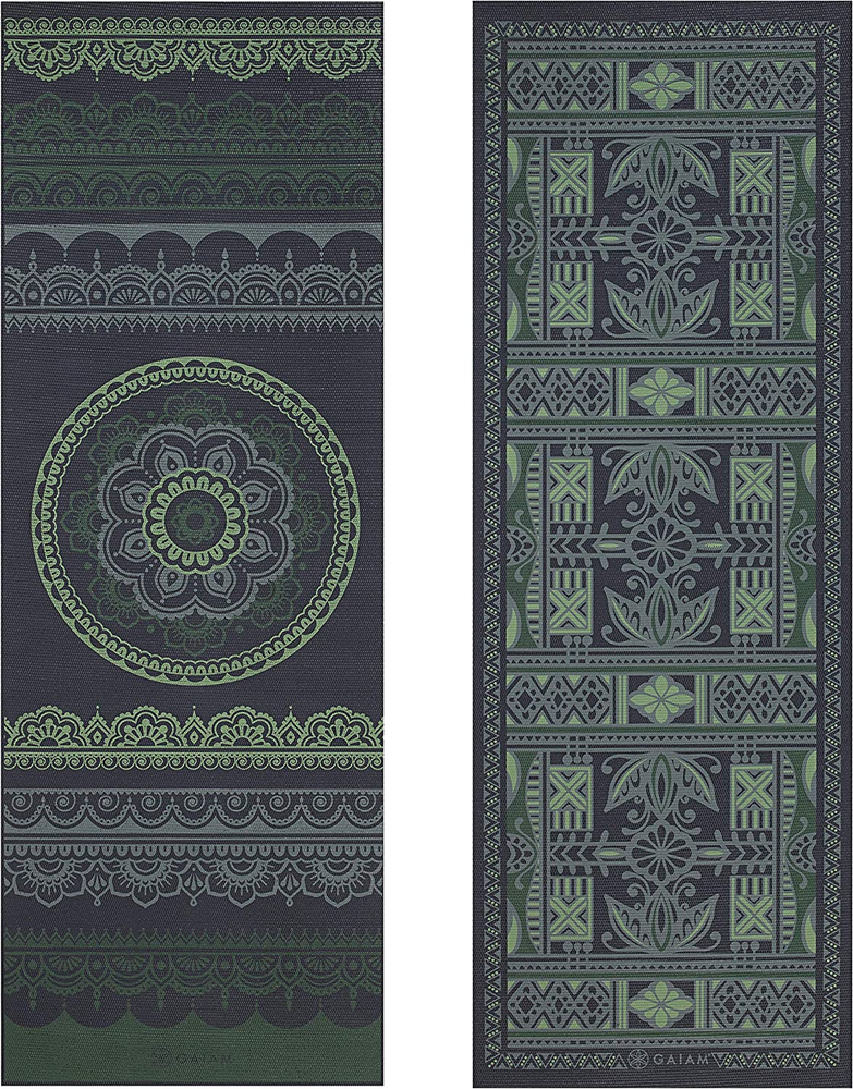 Yoga Mat - Premium 6Mm Print Reversible Extra Thick Non Slip Exercise & Fitness Yoga Mat - Premium 6Mm Print Reversible Extra Thick Non Slip Exercise & Fitness