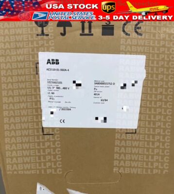 1PCS NEW ACS510-01-060A-4 ABB Frequency Converter ACS510-01-060A-4