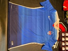 2015 Nike U.S. Stadium Away Women's Soccer Dri-fit Jersey Size Large auth 6060
