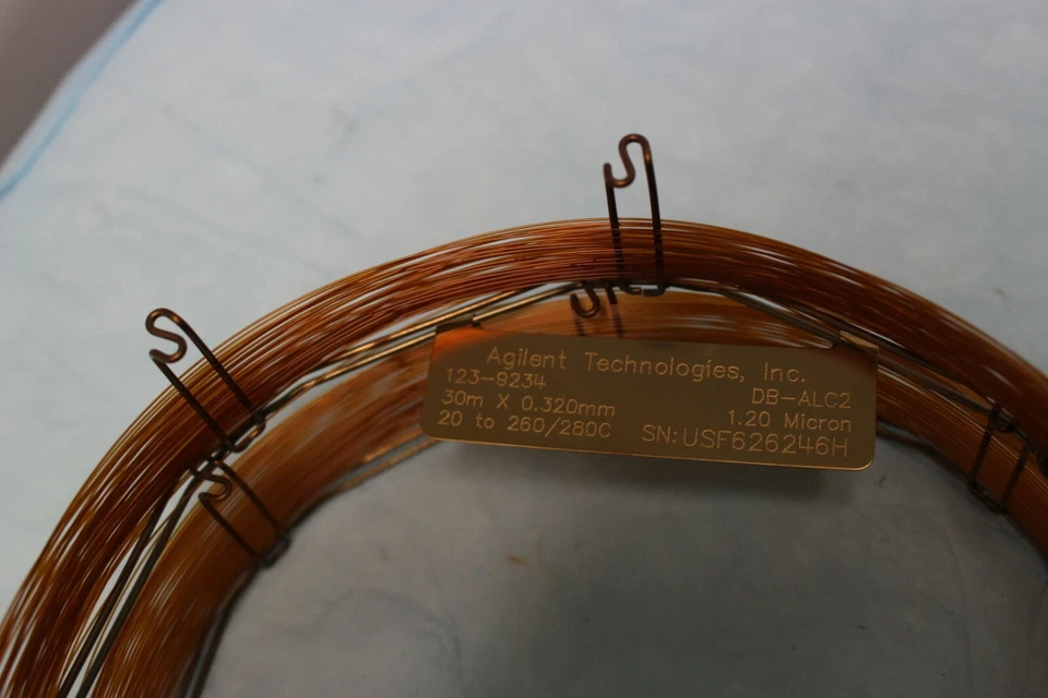 Conjunto de columnas Agilent J&W DB-ALC1 y DB-ALC2, 123-9134 y 123-9234 CC, 30mx0.032 Foto 4 de 4