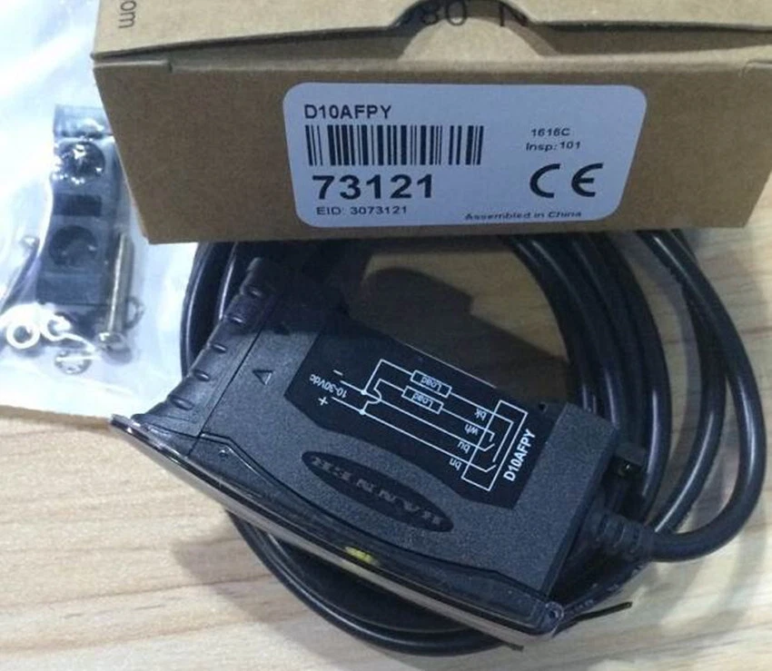 1pcs BANNER Fiber Amplifier D10AFPY - Image 2 of 2