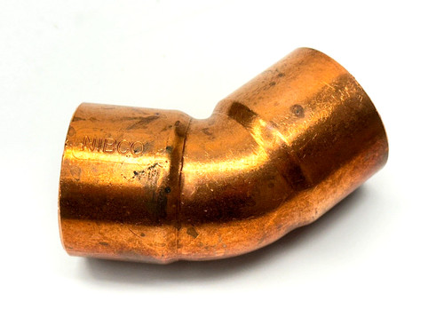 Nibco W01365D 1-1/2" 45 Degree Elbow Copper CxC