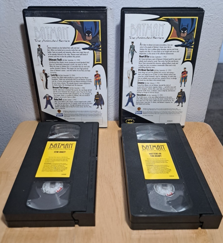 Lot of 6 Batman The Animated Series VHS Columbia House - Picture 7 of 7