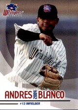 2004 Wichita Wranglers Grandstand #3 Andres Blanco Carabobo Venezuela VZ Card