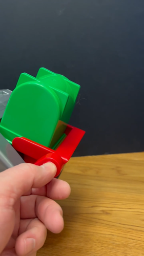 ✰ BRUDER ROADMAX ✰ TRASH TRUCK with BIN/DUMPSTER/SKIP!!! ✰ EXCELLENT  ✰ - Video 1 of 1