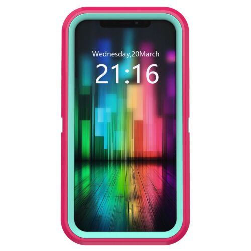 Funda resistente a prueba de golpes para teléfono Apple iPhone XR con funda con clip para cinturón - Imagen 28 de 73