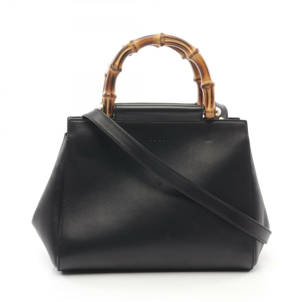 Gucci Nimfair Bamboo Handbag