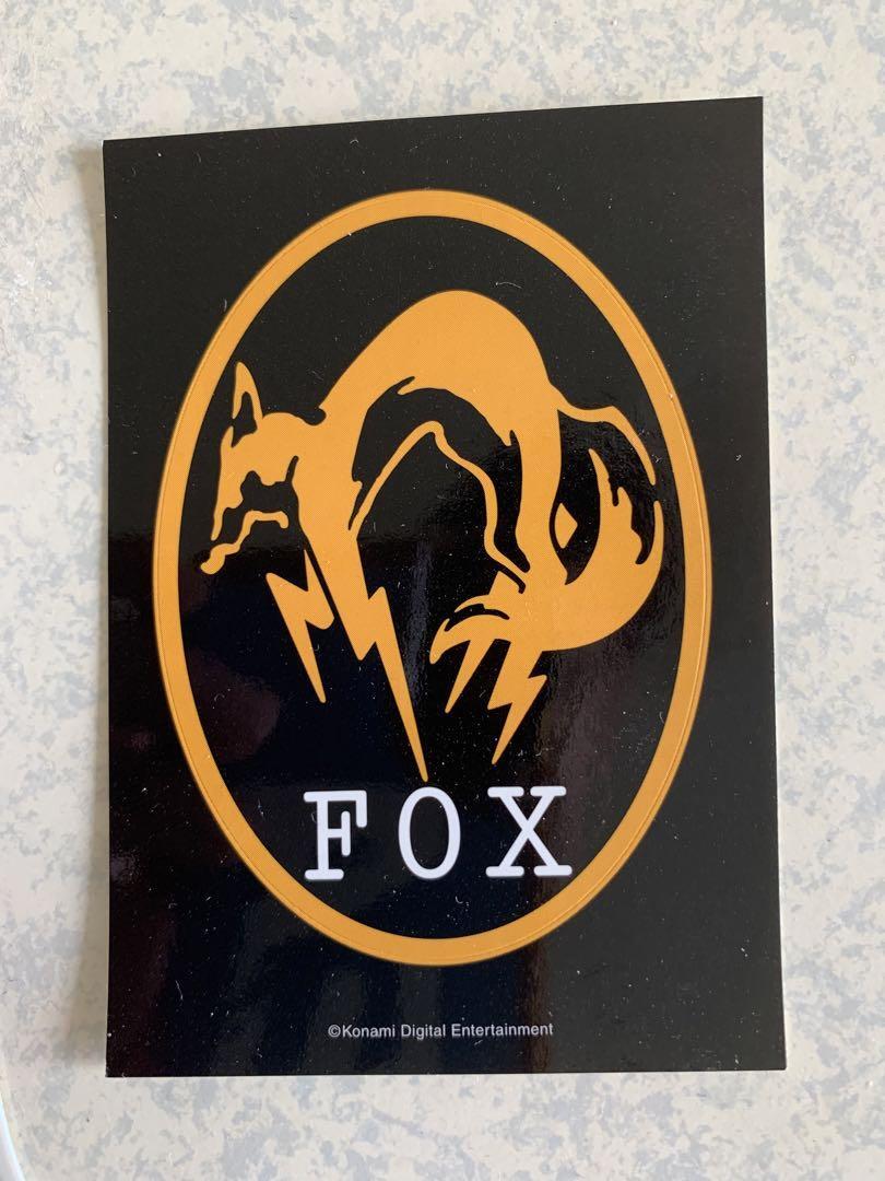 TGS2024 Metal Gear Solid Delta FOX Sticker Tokyo Game Show