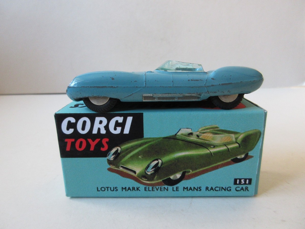 1950's Corgi Toys Lotus XI Le Mans Formula 1 Racing Car
