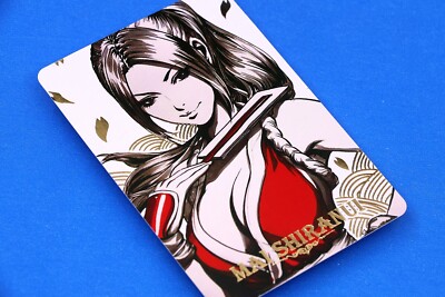 Mai Shiranui Gold Foil Character Art Trading Card Fatal Fury King
