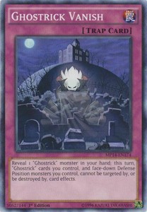 Ghostrick Vanish - MP14-EN174 - Common - 1st Edition x3 - Near Mint