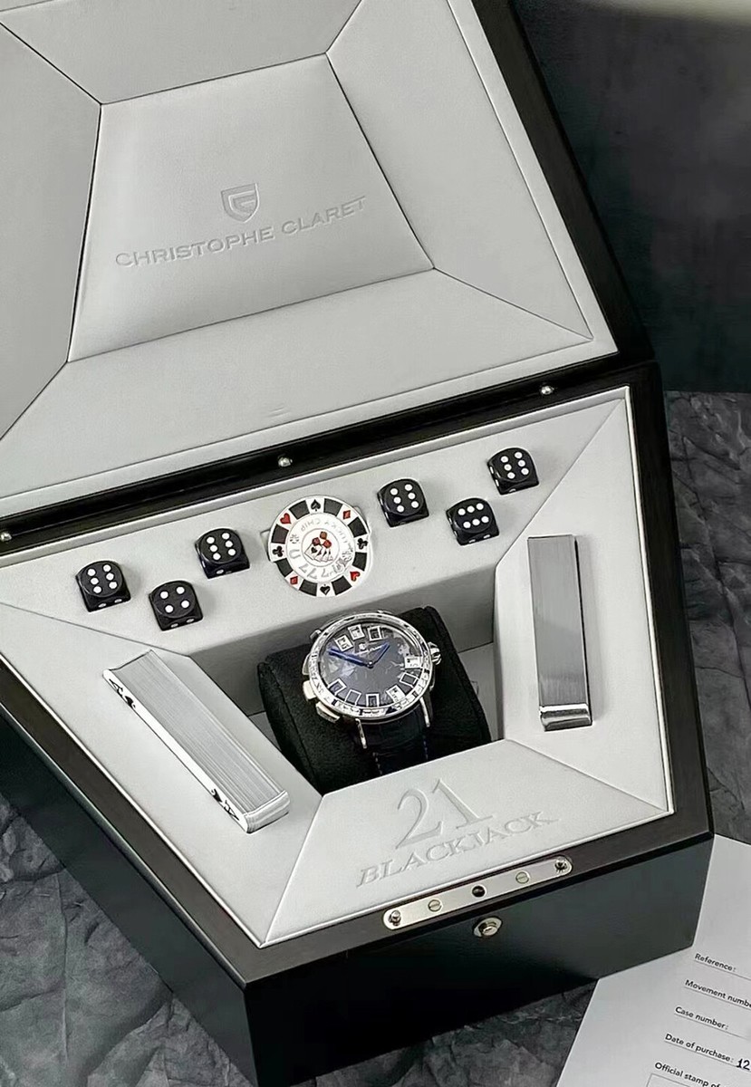 Christophe Claret Luck Number 21 Blackjack Watch Piece Unique | eBay