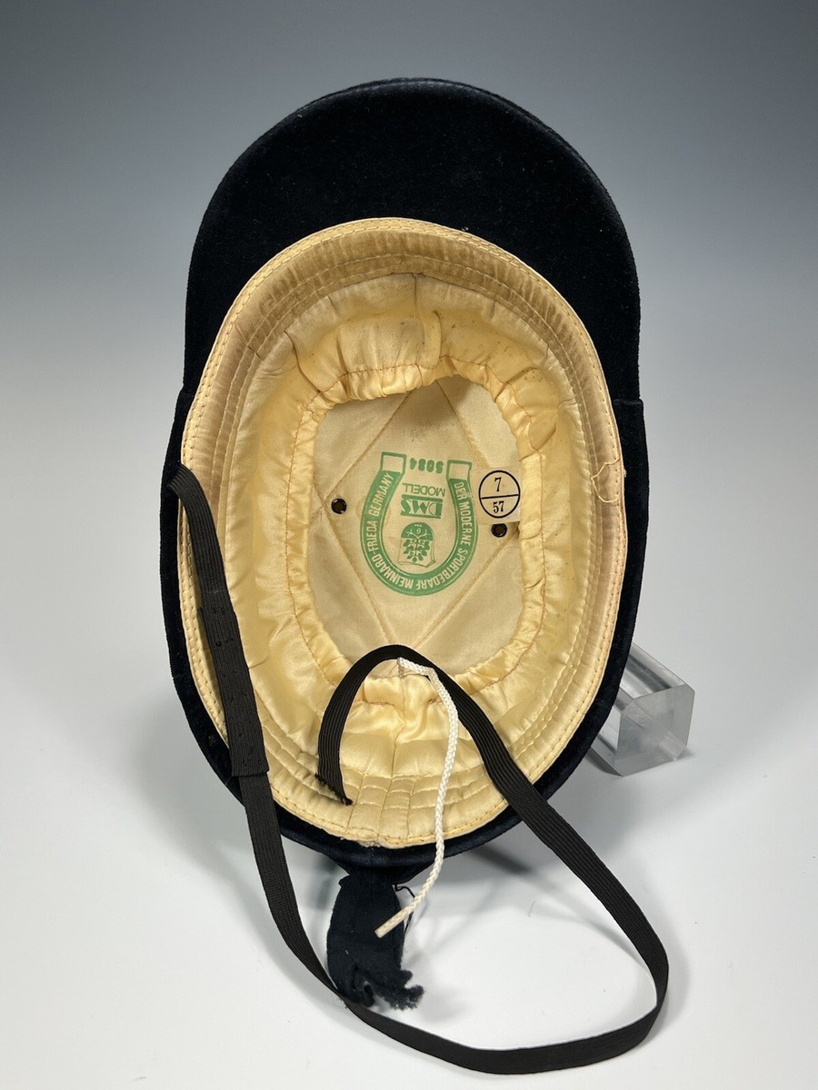 German‎ Germany DMS Model 5084 Black Velvet Riding hat size 7 or 57 20th c. s-l400.jpg main image 4