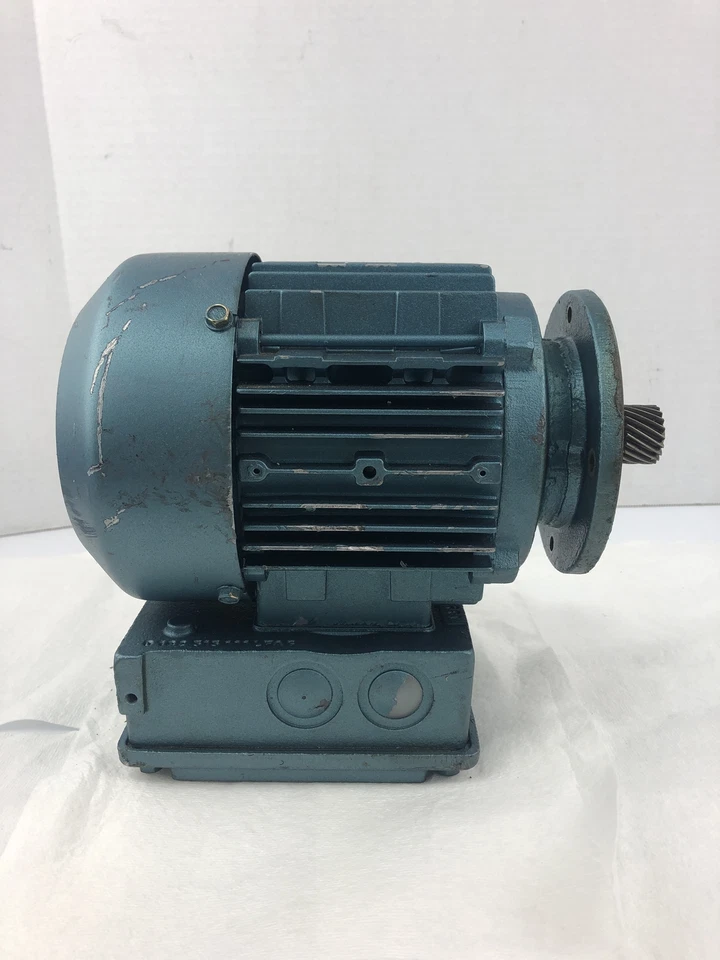 Sew Eurodrive DFT71C4 Gear Motor Class: B 1380RPM .33HP 3PH 230/380V 1.47/.85A - Image 3 of 4