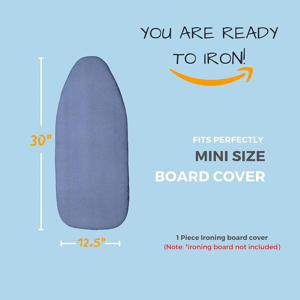 12.5 X 32 inch Smart Table top Ironing Board Cover Pad with Standard Size Fit - Image 4 of 4