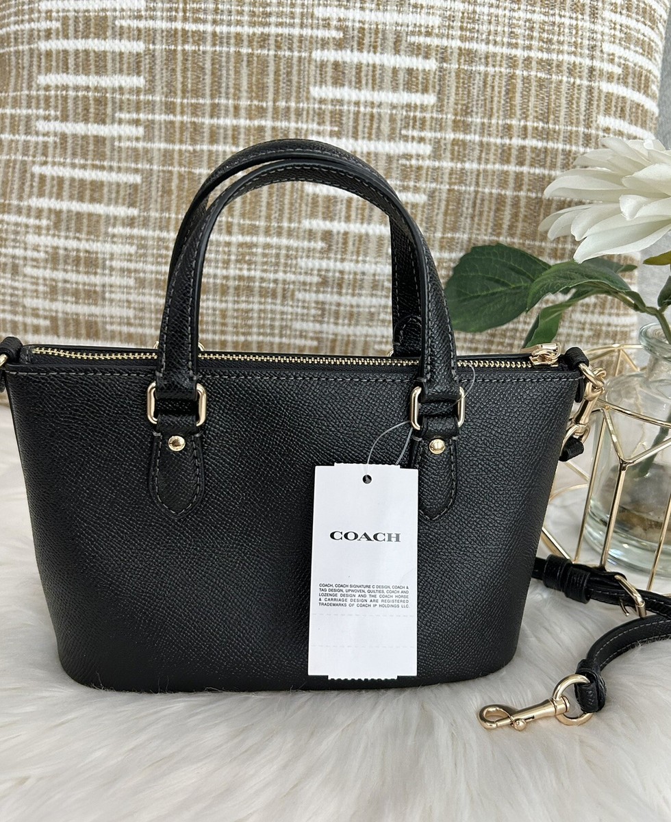 バッグ 1915 Coach Sgnature Mini Pouch handbag Vintage mini coach shoulder bag -signature canvas | Depop