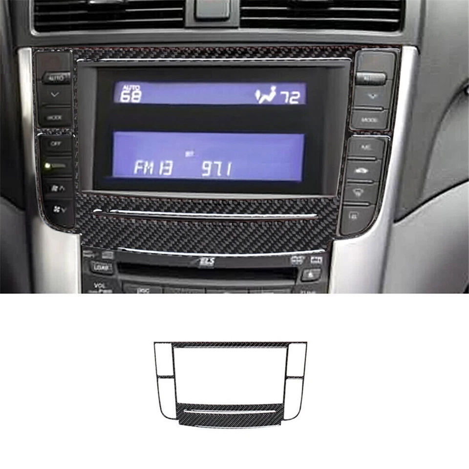 Kit de cubierta interior completo de fibra de carbono apto para Acura TL 2004-2008 27 piezas Foto 4 de 4