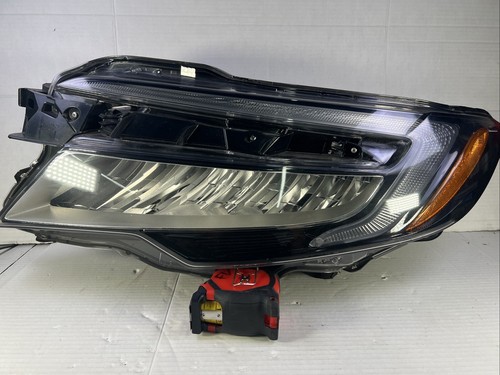 2019-2021 Honda Pilot Passport Full LED Headlight LH left hand VIDEO 8 Pin OEM - Picture 2 of 19