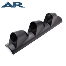 Universal 2" 52mm Triple 3 Hole A-Pillar Gauge Meter Pod Holder Display Race
