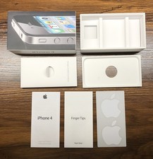 Apple IPhone 4 Black 16GB Box Only manual inserts