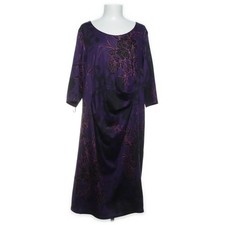 Scarlett & Jo, Kleid, Größe: 30, Lila/Schwarz/Pink #Xho