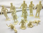 Vintage Father Mother & Family Marx Playset Figures