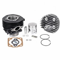 DR Zylinderkit 75Ccm Ccm 10 KanäLe (FüR: Piaggio APE 50 P TL3T 80-85 )
