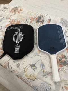 Honolulu J2CR Pickleball Paddle Crystal Blue Grit Endurance Surface 6"LongHandle