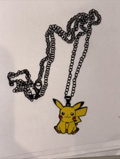 Pok mon Pikachu Metal Necklace Collectible Jewelry