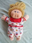 CABBAGE PATCH KID SIGNED XAVIER ROBERTS-1985-12" WITH ORIGINAL OUTFIT-COLECO