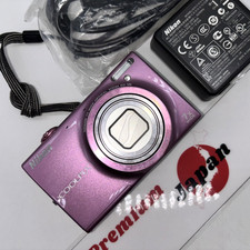 Nikon COOLPIX S6100 Pink 16MP 7x Optical Zoom Digital Camera Tested Japan
