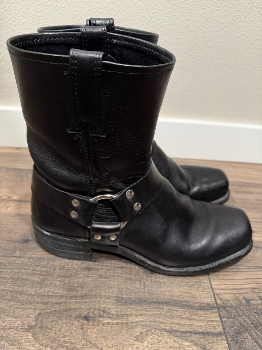 Frye Women's Vintage Black 8R Harness Boots | eBay