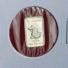 Alligator / Crocodile - 1 Gram .999 Fine Pure Silver Mini Bar Ingot Coin