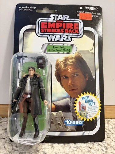 Star Wars Vintage Collection VC03 Han Solo Echo Base 2010 Version New On Card
