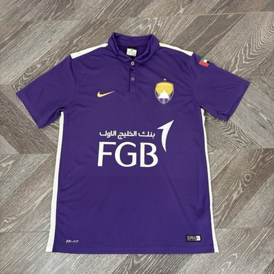 Nike Medium Herren Al Ain 2015/16 Heim Fußballtrikot. Guter Zustand