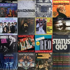 Rock Singles - der 70er  / 80er Jahre  - Schn...