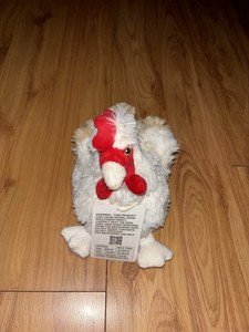 Warmies: CHICKEN JR. NEW Cozy Plush Heatable Lavender Scented Stuffed Animal