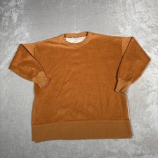 Aerie Sweatshirt Womens Extra Small Orange Oversized Coziest Desert Casual