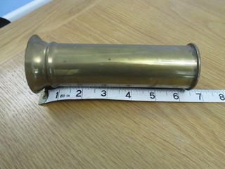 Trench Art Brass Shell