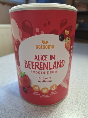Oatsome - Alice im Beerenland - Smoothie Bowl - Lange satt mit nur 200 kcal - 40