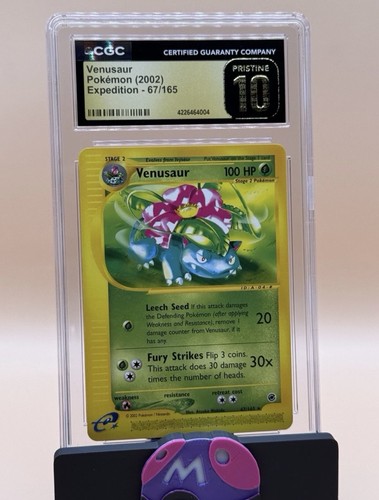 Venusaur graded CGC 10 for sale on eBay