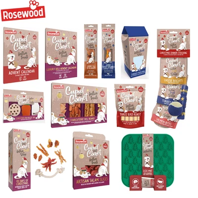 ROSEWOOD CHRISTMAS DOG DELI FESTIVE DOG PUPPY TREATS ADVENT CALENDAR PET GIFTS