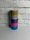 ArtSkills Tape Trends Designer Tape Printed Purple Silver Glitter Blue Pink Lot