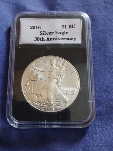 2016 1 Oz Silver American Eagle BU
