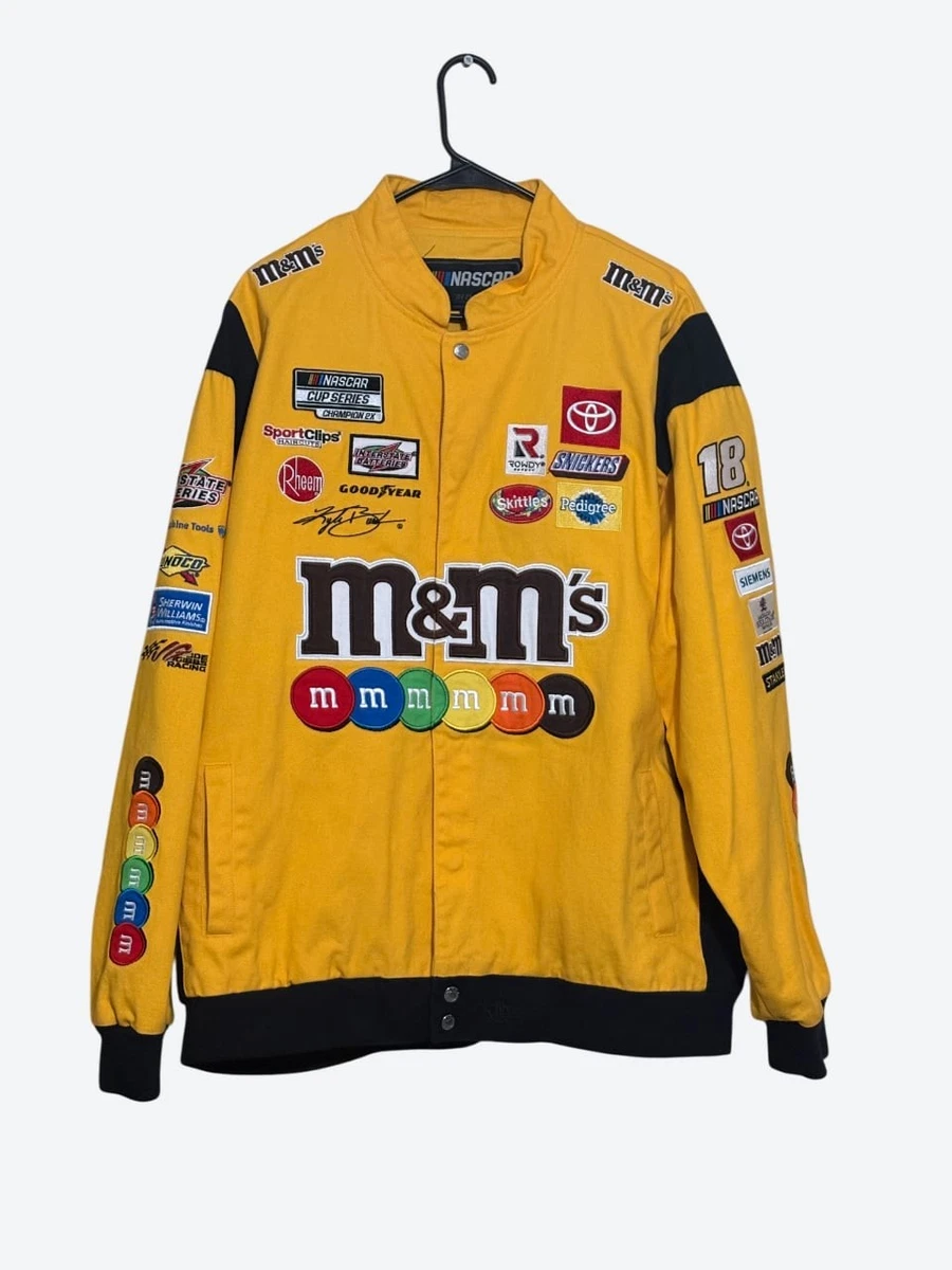 Kyle Busch Yellow NASCAR Jackets for sale | eBay